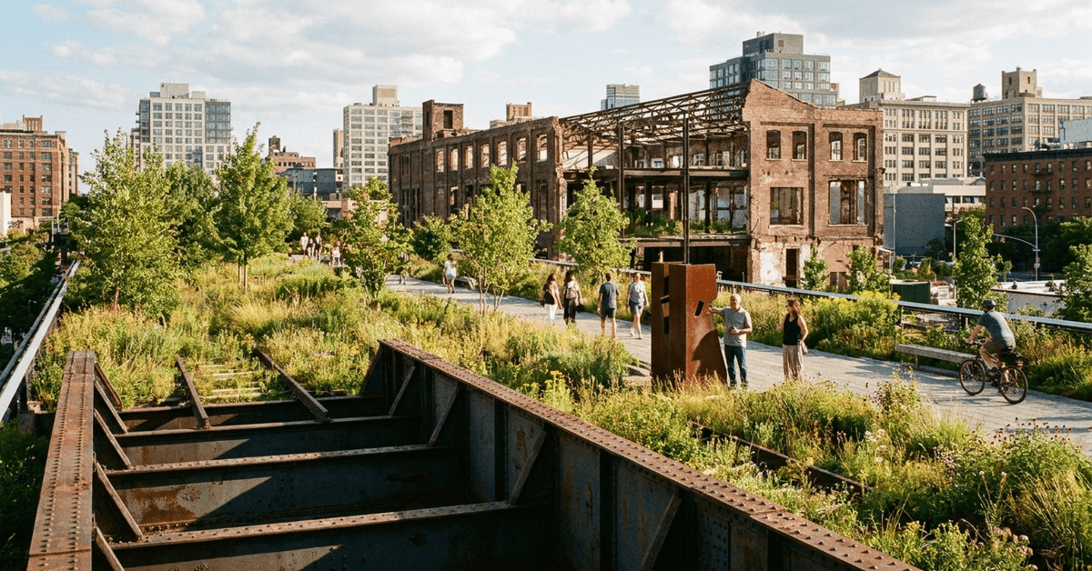 Off-The-Beaten-Path: 5 Urban Ruins Turned Into Public Parks