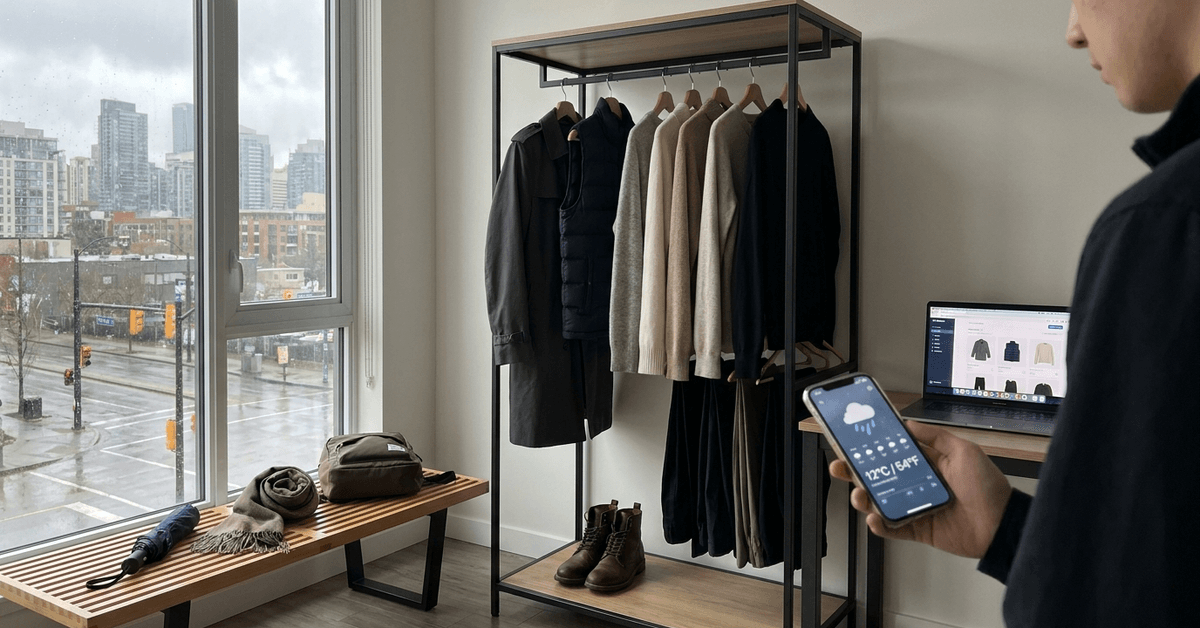 How to Create a Capsule Wardrobe Suited for Changing Urban Weather