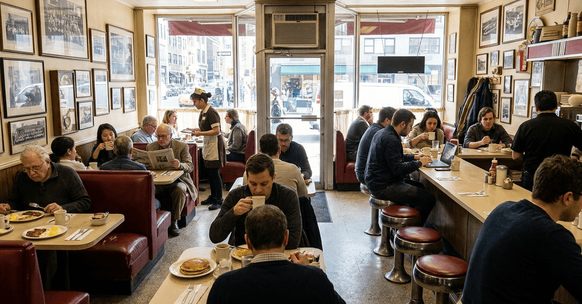 5 Classic city diners and coffee shops with deep historical roots