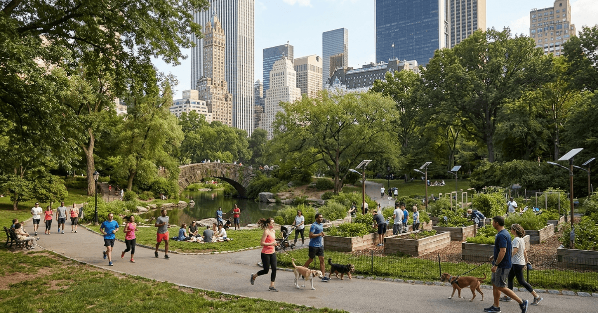 The History of City Parks: How Urban Green Spaces Came to Be