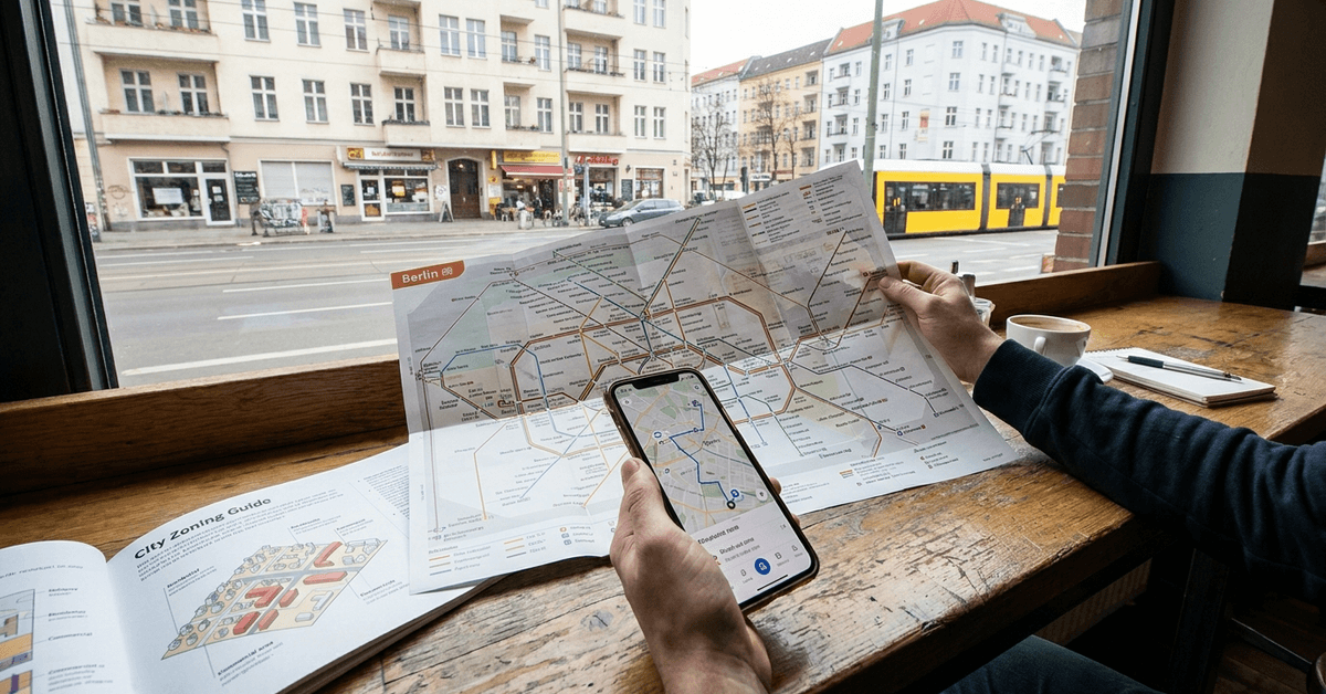 A Beginner’s Guide to Understanding City Zoning and Public Transport Maps