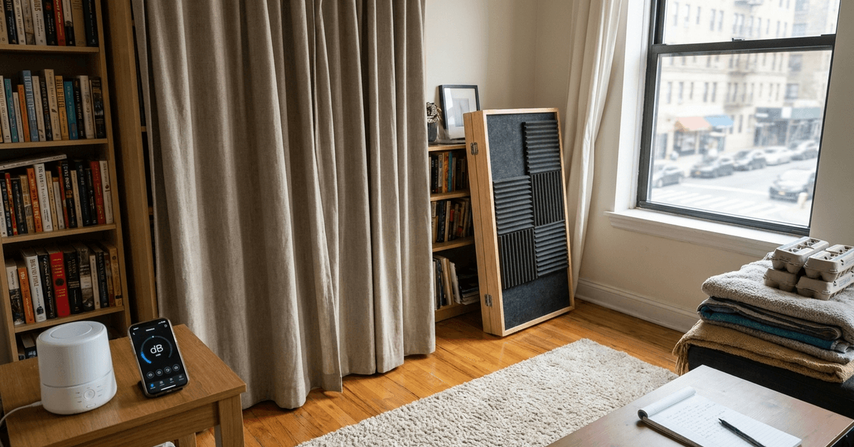 The Best Soundproofing Hacks for Shared Apartment Walls