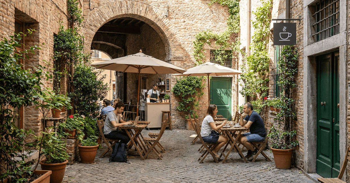 Discovering Hidden Courtyard Cafes Away From Busy Main Streets